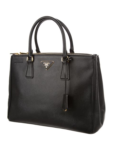 prada saffiano lux double zip|Prada Double Saffiano Leather Tote Bag .